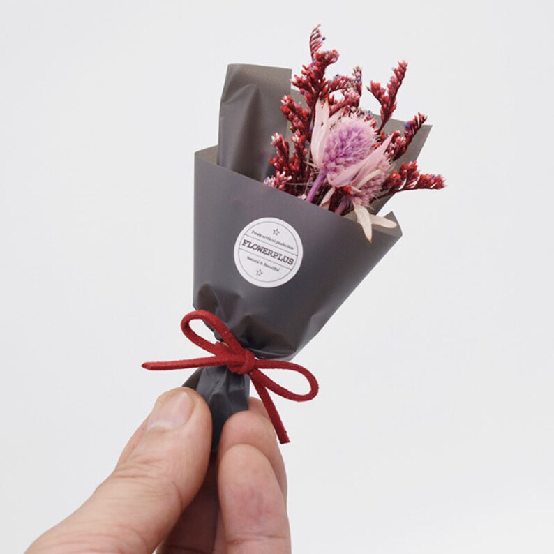 Mini Dry Flower Bouquet Great Gift For Your Love
