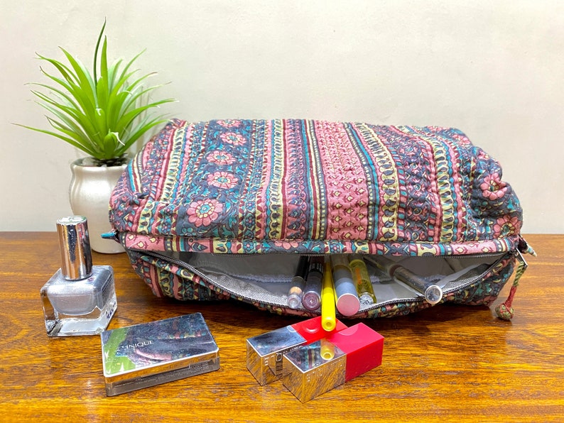 handmade makeup pouch