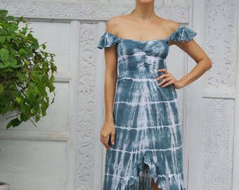 maxi tail dress