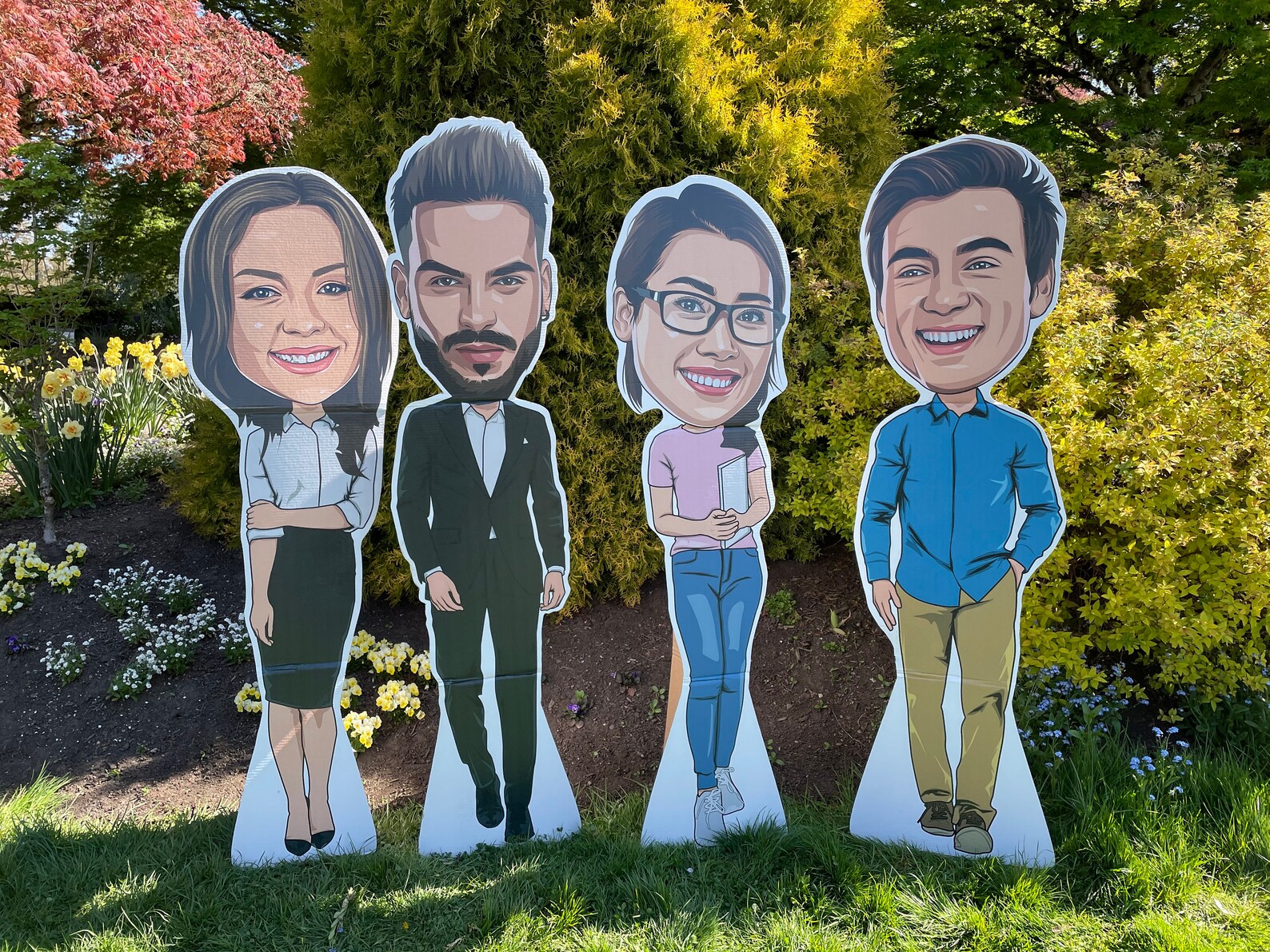 Custom Life Size Cut Out Cardboard Cutouts Custom Standee Etsy