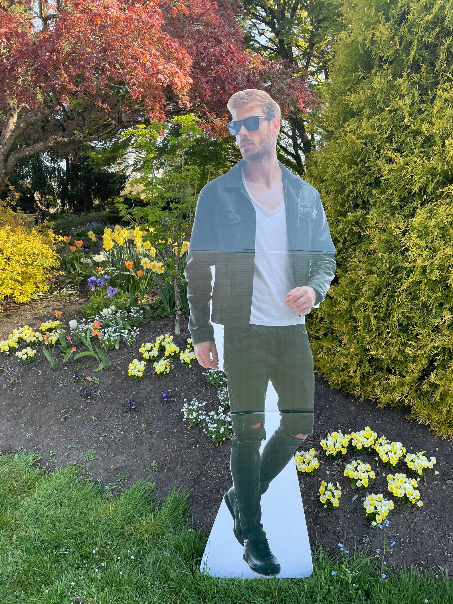 Life Size Cut Out Cardboard Custom Standees Personalized Etsy