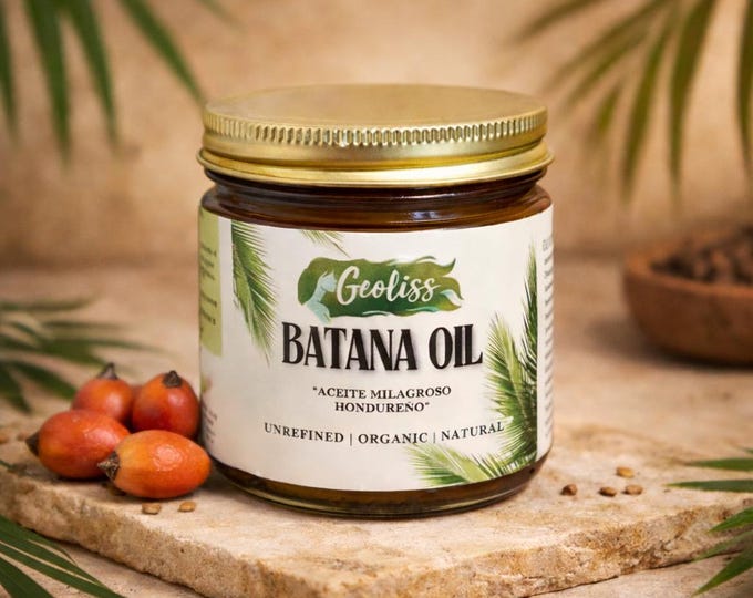 Pure Batana Oil: 100% Natural Hair Growth Oil From Honduras