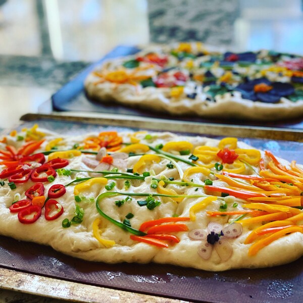 Focaccia - Made to Order - Edible Art - Homemade - Flat Bread - Like Pizza Only Better - Gift