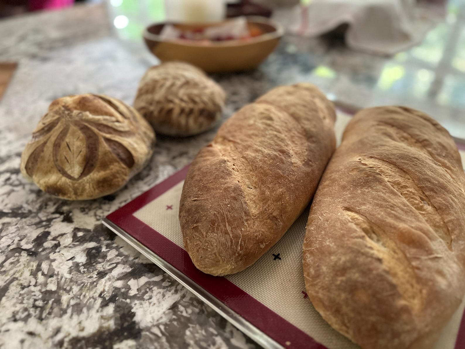 Rustic Bread, Italian Bread, Made to Order, Edible Art, Homemade ...