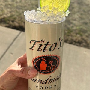 Tito’s Ice Lid (3D) Tumbler 20 oz