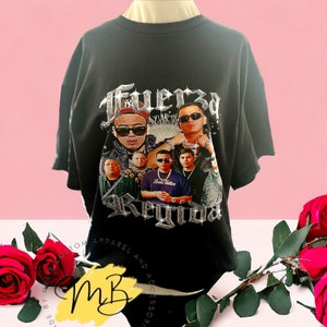 Vintage Fuerza Regida Tees: Vintage Vibes for the Strong at Heart