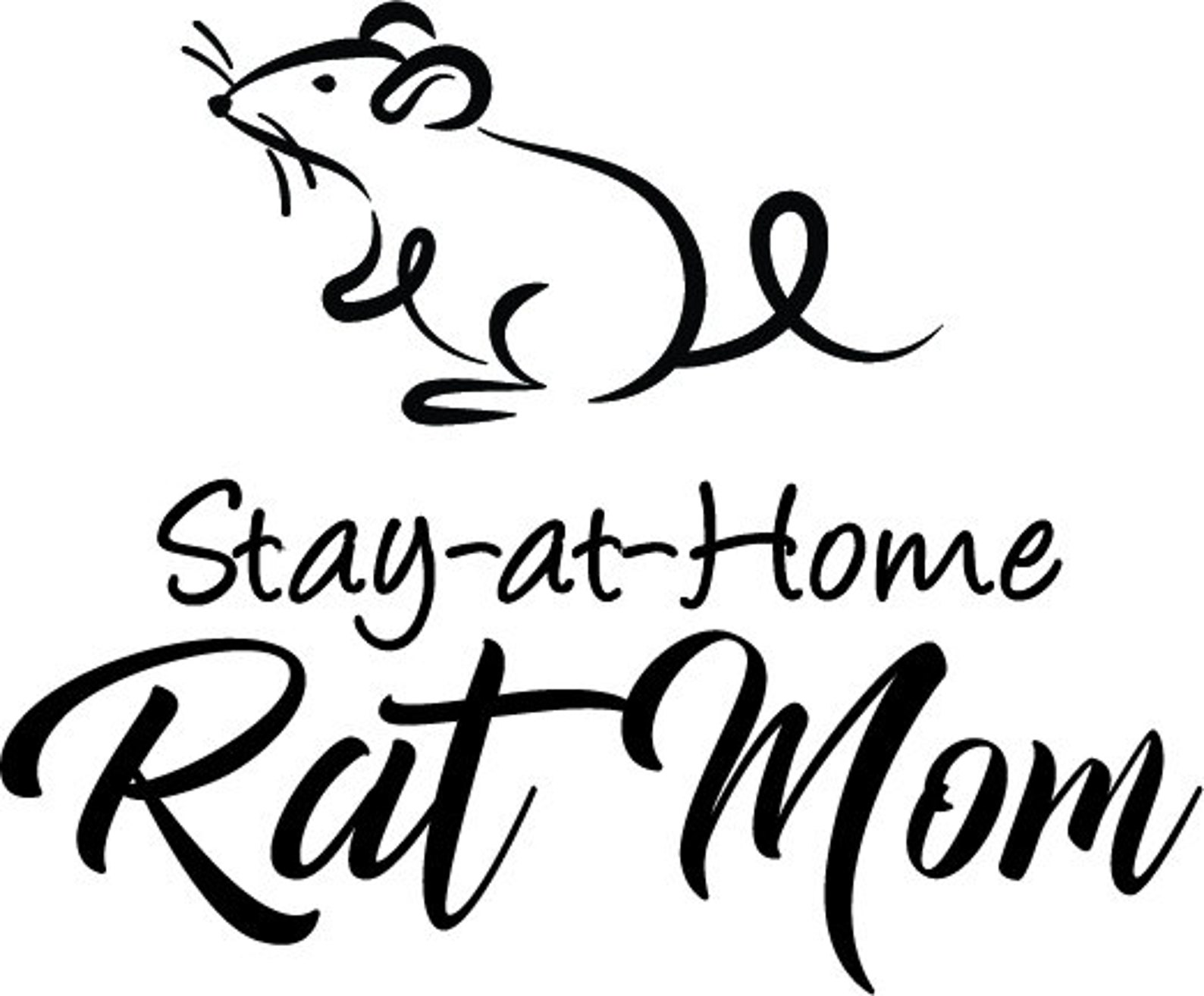 I love Rats decals Etsy