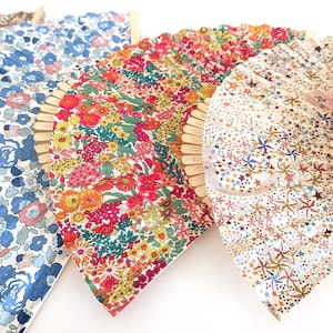 Hand Fan Liberty Print Hand Fan For Home Decor House Warming Gift Liberty Of London Hand Fan Favour Wedding