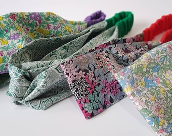 Liberty Print Headband: Floral Turban Hair Accessory