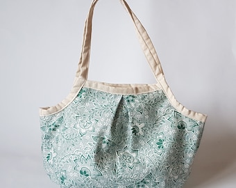 Handmade Liberty London Fabric Tote Bag: Reversible Granny Bag