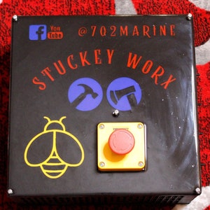 WorkBee CNC master control box for Mach 3 setup .STL File