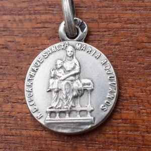 Our Lady of Carthage Medal Cathedral of Carthage Sterling Silver