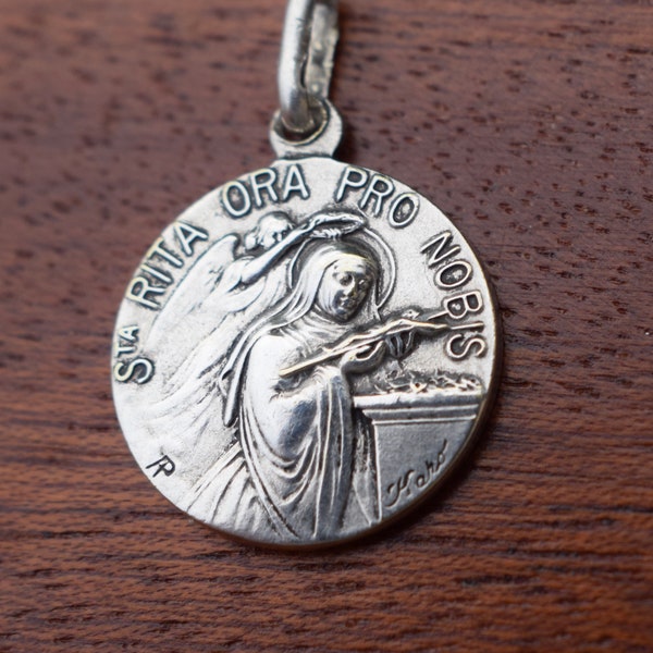 Médaille Sainte Rita par Karo