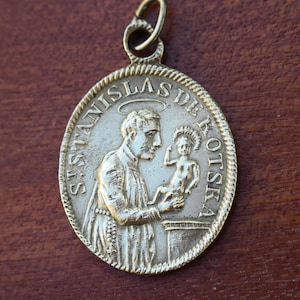 Saint Stanislaus Kotska & Saint Louis de Gonzague Medal 18th-19th