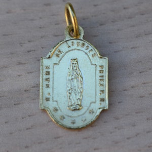 Our Lady of Lourdes Medal Sanctuary of Lourdes