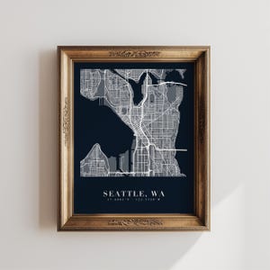 Custom City Map Print, Personalized Map Art, Modern Wall Decor (Digital Download) image 14