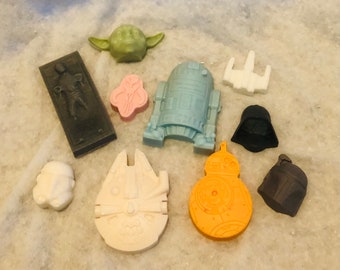 Gift Set for Star Wars Fan, Father's Day Gift, Soap for Men, Gift for Teenager, Handmade Star Wars Soap for Men, Fathers Day Gift Set, Soap