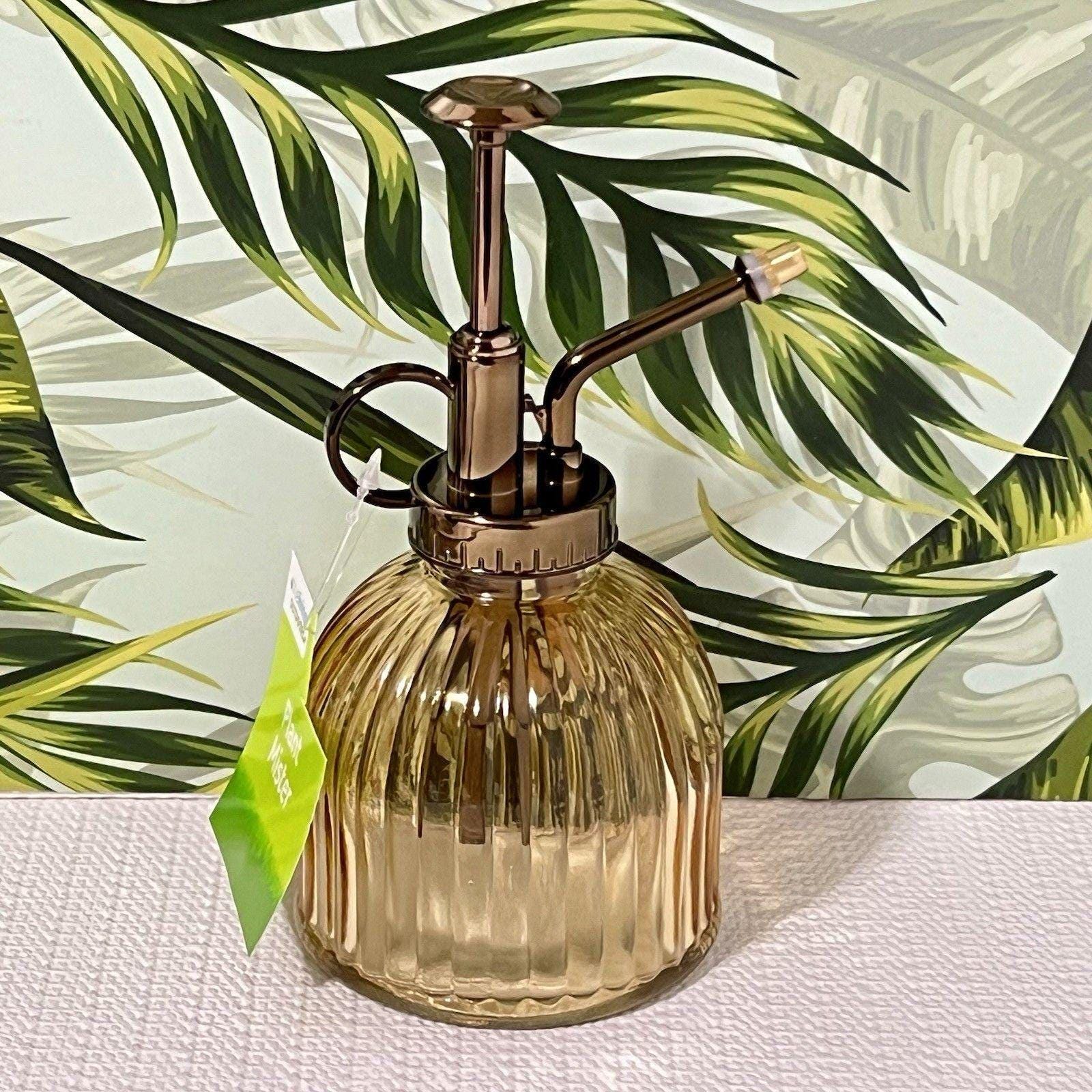アンティーク雑貨 V200 Brass Mister / 10 fl oz / gift boxe Glass and Brass Plant Mister - Etsy