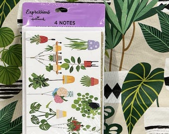 Hallmark Potted Plant Note Cards | Botanical Greeting Card Set