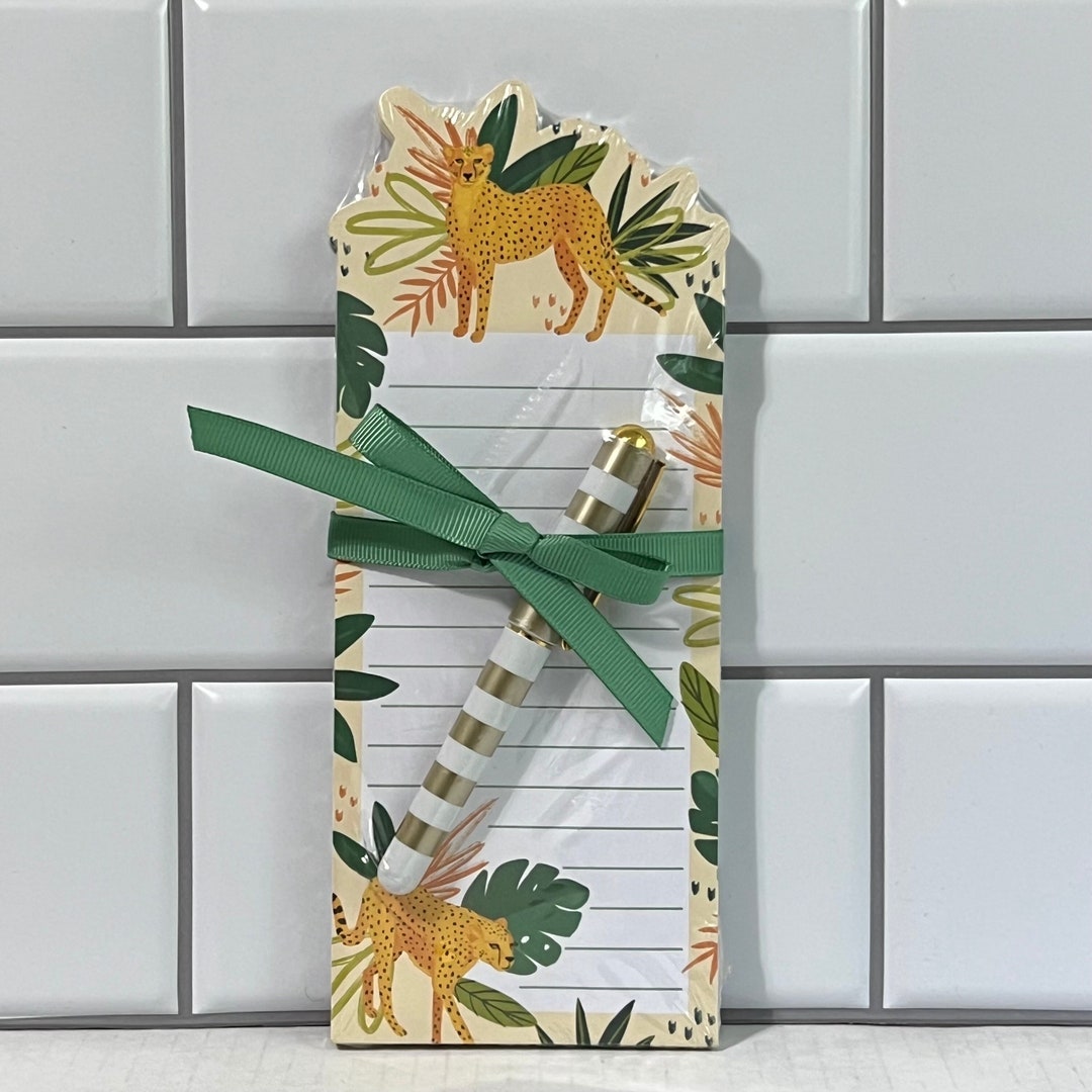 Luxe Notepad - Chasing Cheetah