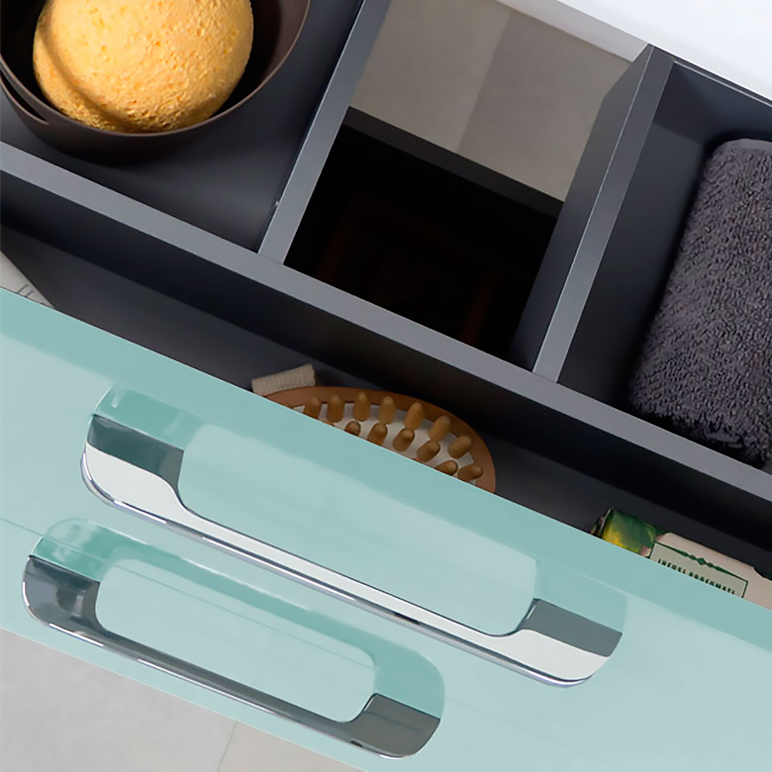 Conjunto de tocador de baño moderno / FELIZ / verde / Vanidad | Etsy