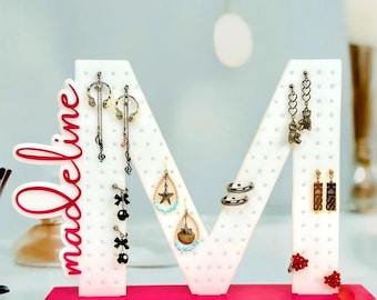 Custom Acrylic Earring Holder: Personalized Jewelry Organizer