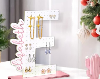 Custom Acrylic Earring Holder: Personalized Jewelry Organizer