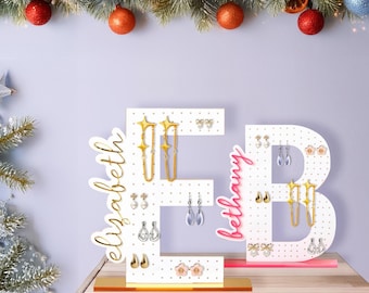 Custom Acrylic Earring Holder: Personalized Jewelry Organizer