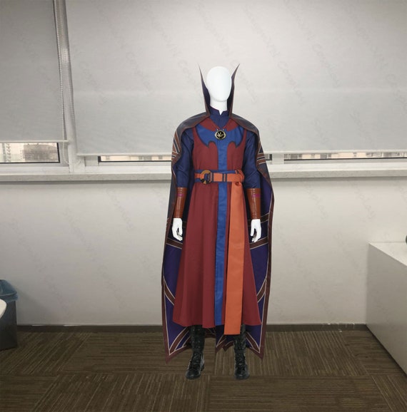 Doctor Who Halloween Costume 2022 The Black Version Of Doctor Strange Cosplay Full Set Halloween Etsy India