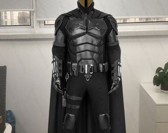 Costume, Reenactment & Theater Apparel Clothing, Shoes & Accessories  Fashion The Batman Bruce Wayne Cosplay Costume Pants Cloak Outfits  Halloween Suit