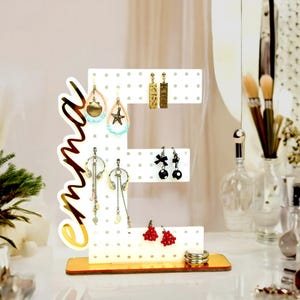 Custom Acrylic Earring Holder: Personalized Jewelry Organizer