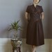 Veronica Dress/Tencel dress/Draped dress/1940s dress/Sustainable dress/40s dress 