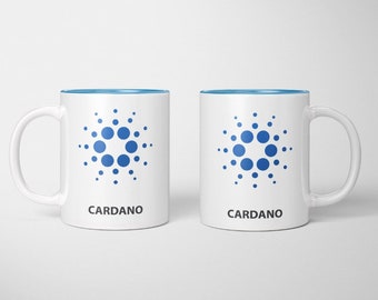 1 x CARDANO ADA COFFEE Cup Mug Mug Cadeau de Noël Crypto-monnaie