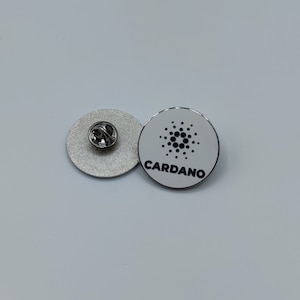 Trendy Cardano Pin - the perfect accessory for crypto fans MEDIUM
