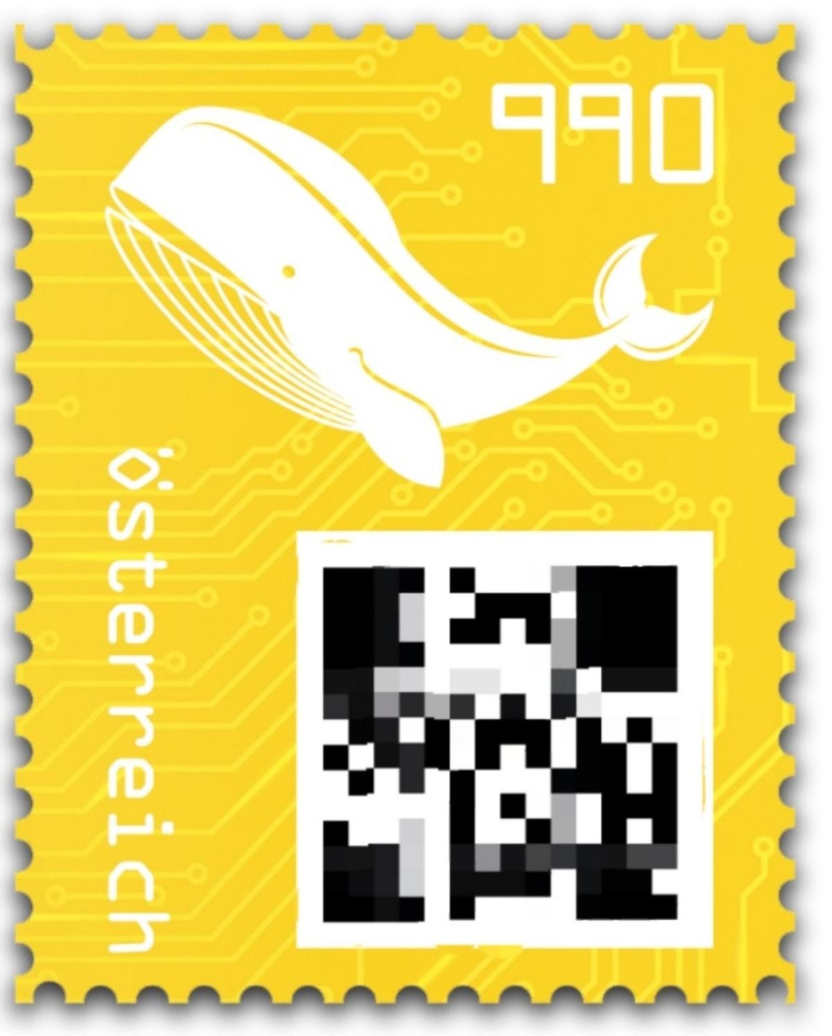 LIMITED - Crypto Stamp 3.0 - Whale - Etsy Canada