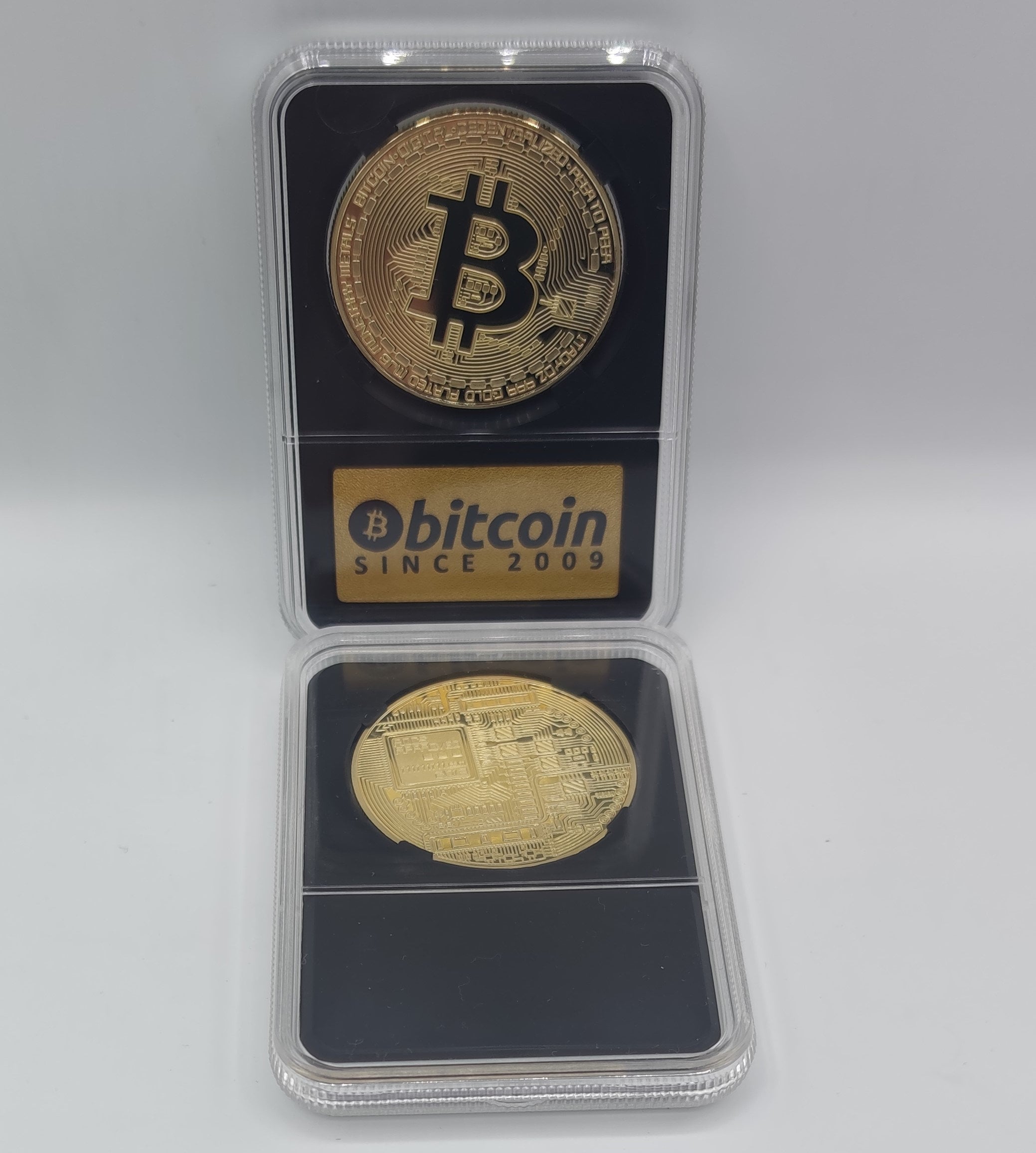 Buy Gold Bitcoin Cryptocurrency Coin Novelty Bitcoin Plaque & Souvenir  Online in India - Etsy