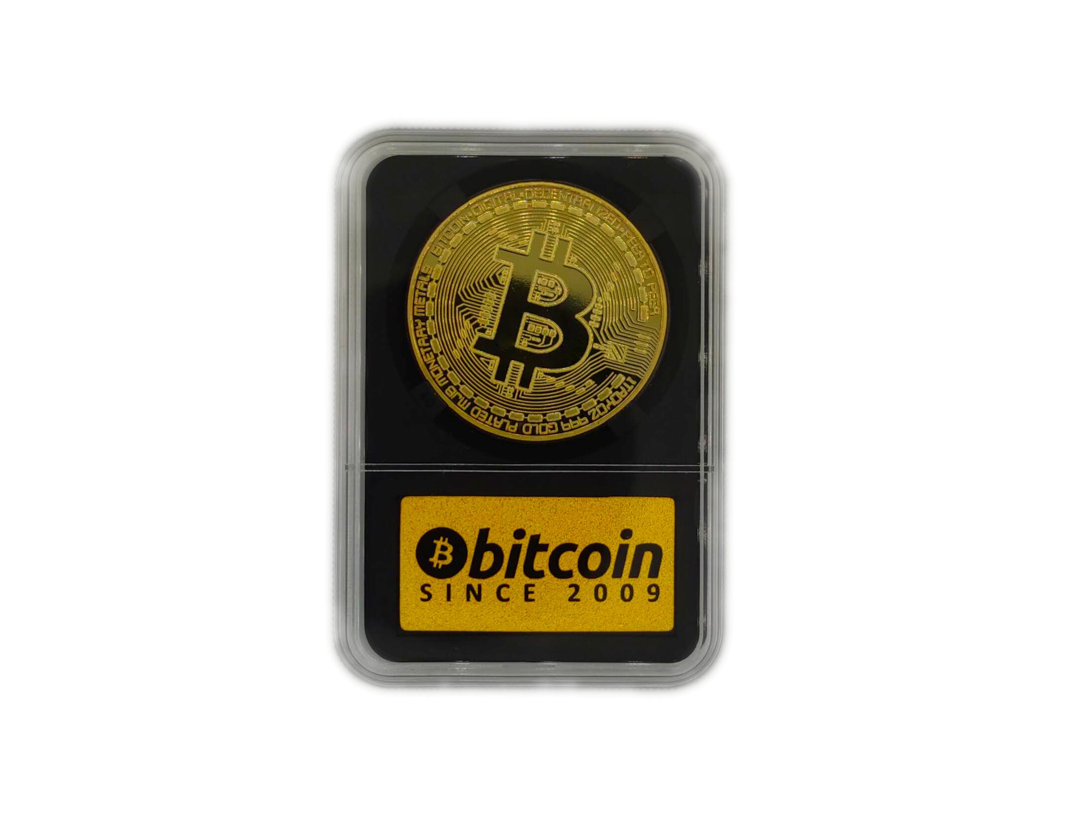 Buy Gold Bitcoin Cryptocurrency Coin Novelty Bitcoin Plaque & Souvenir  Online in India - Etsy