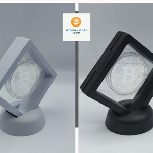 Christmas Gift Bitcoin BTC Coin with Display Case & Box, ADA Collectible Currency, Physical Bitcoin Coin, Cardano Crypto, Non-Fungible