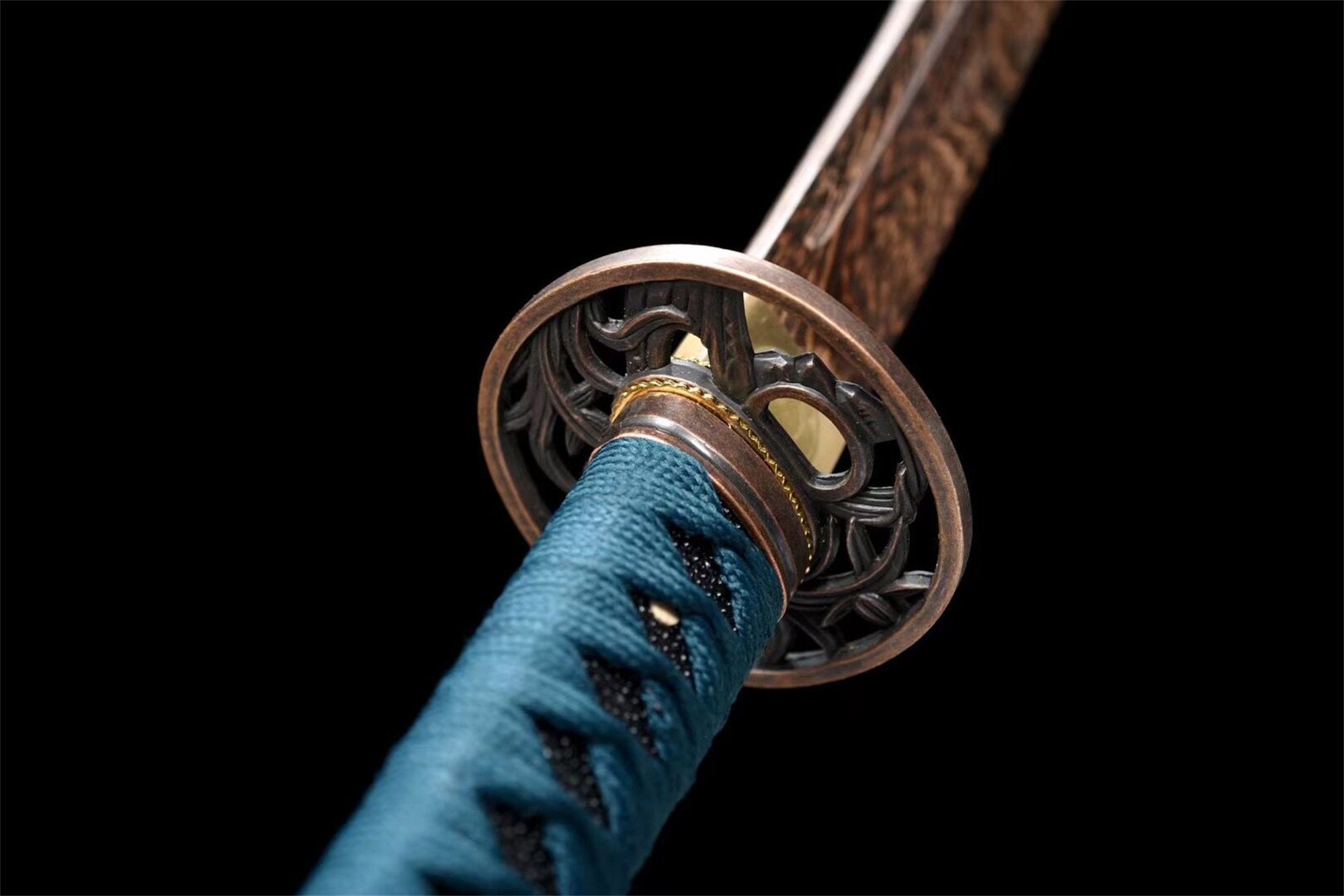 Handcrafted Wooden Training Katana - Rosewood Practice Sword With