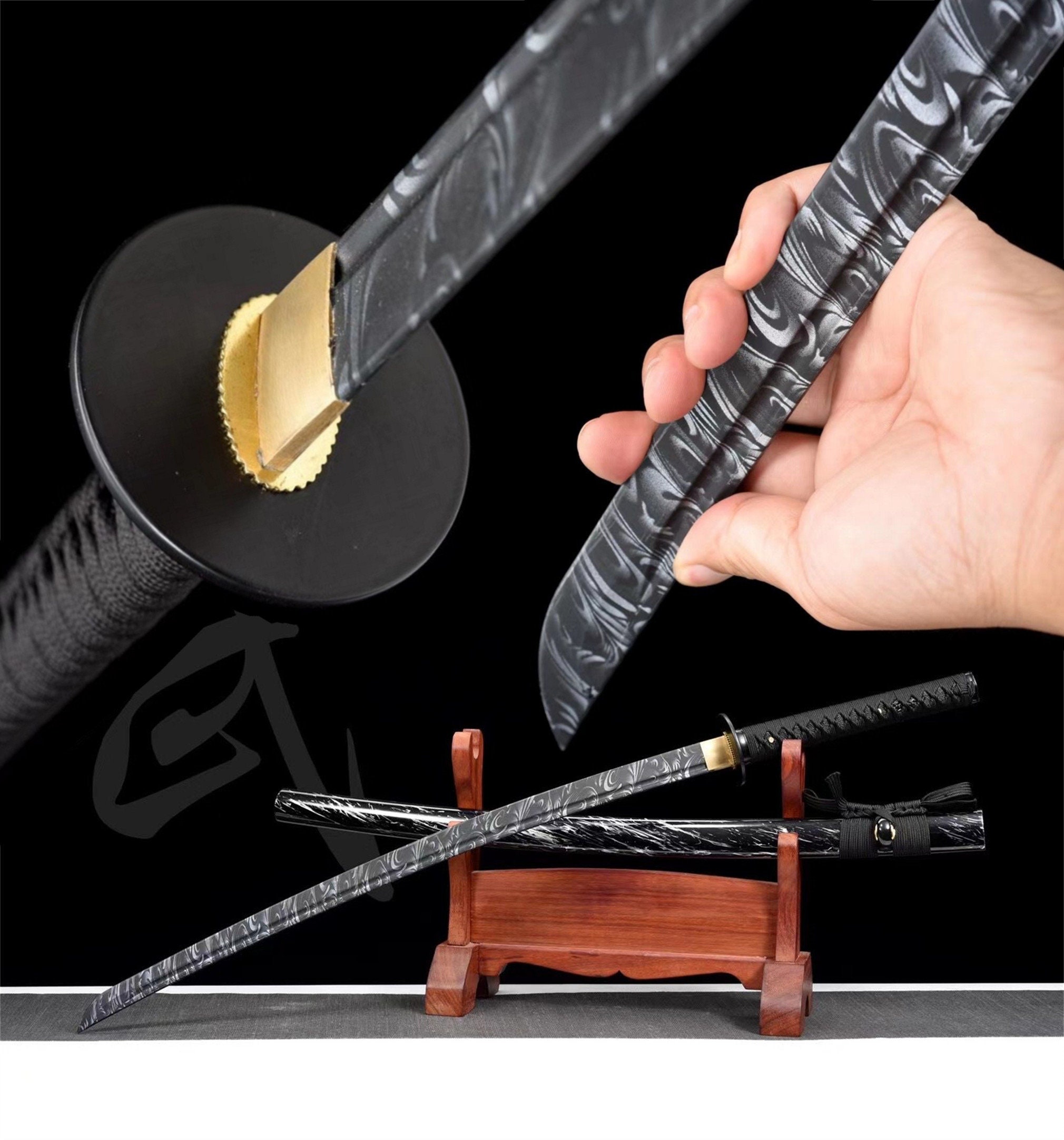 Resin-Infused Wooden Katana - Ultra-Light Training Tool| Martial Arts Art Piece | Handcrafted Unsharpened Replica