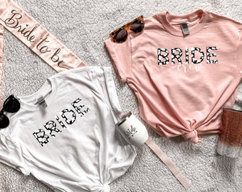 Cow Print Bachelorette Shirts, Bachelorette Party Shirts, Nashville Bachelorette Party, Cow Print Bride, Nashville Bachelorette