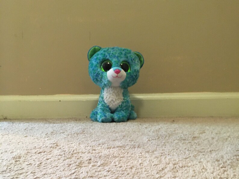 Ty 10 Beanie Boo Leona the Leopard | Etsy