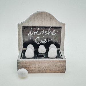 Gnomes Fairies Dolls Miniature Eggs Shelf Board