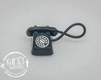 Wichtel Miniatur Telefon Drehscheibentelefon