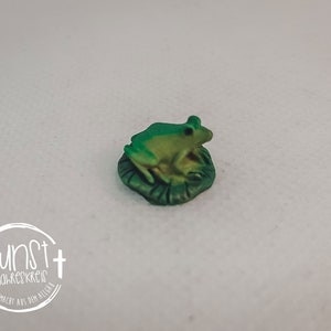 Wichtel Miniatur Frosch für Feengarten, Zaubergarten