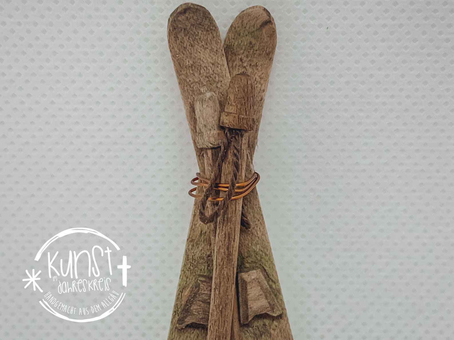 Miniature Sci E Bastoncini In Legno, Accessori Decorativi Per Gnomi, Case Delle Bambole E Decorazioni Natalizie