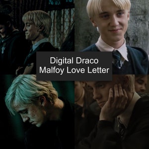 Digital Draco Malfoy Love Letter - non custom