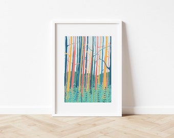 Forest print