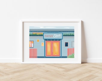 Harry's Shack Print