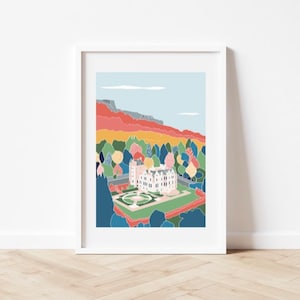 Belfast Castle and Cavehill Print